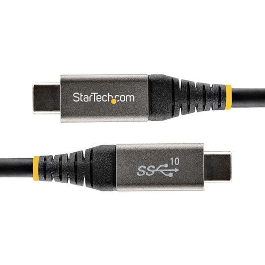StarTech.com 6ft 2m USB C Cable High Quality USB-C Cable USB 3.0 (5Gbps) Type-C Cable 5A/100W PD DP Alt Mode USB C Cord