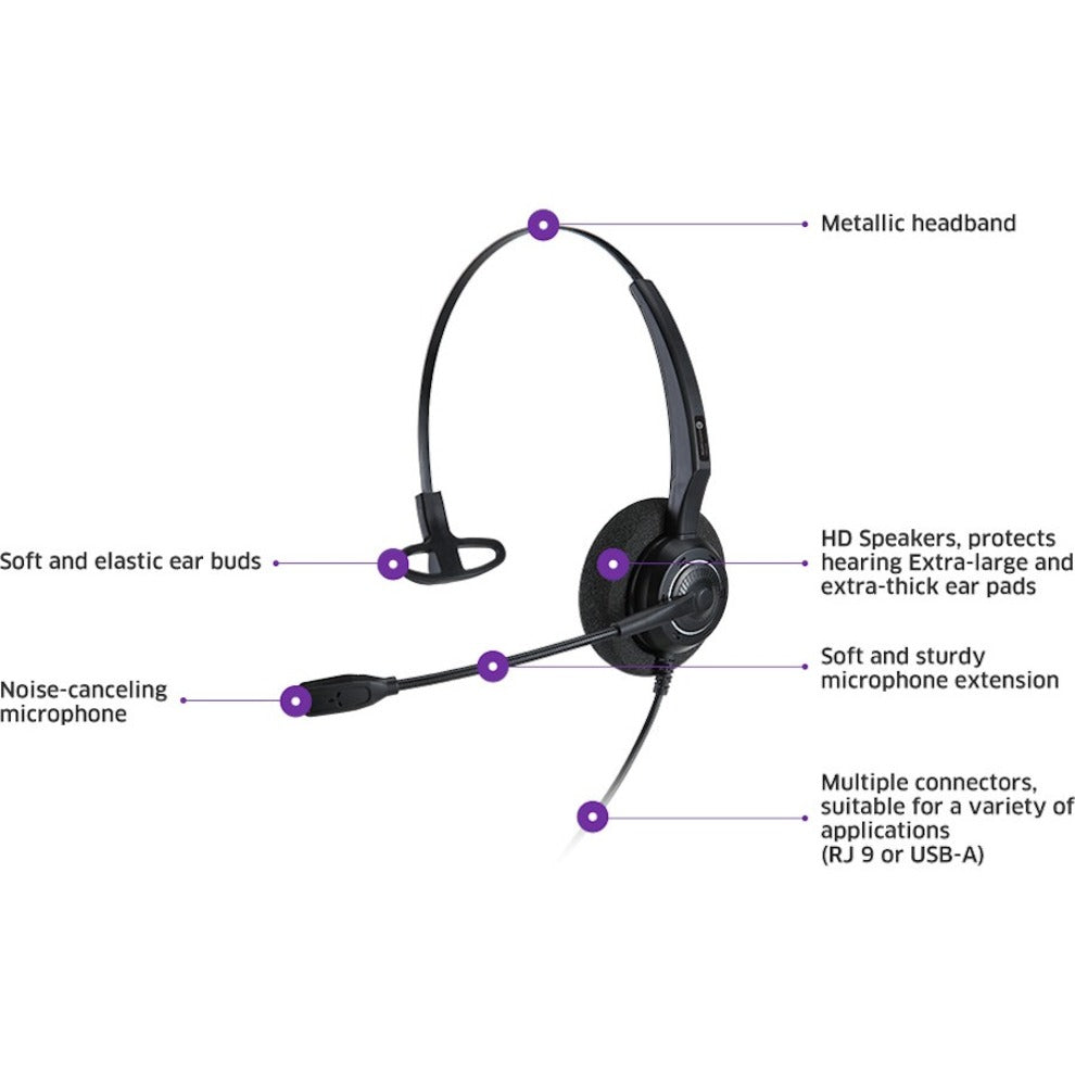 Alcatel-Lucent Aries 10 AH 11 GA Headset