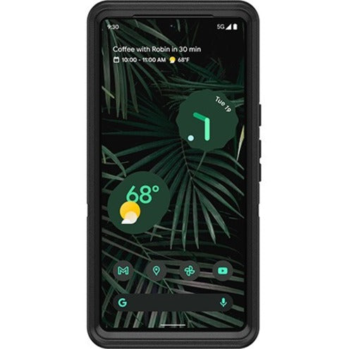 OtterBox Defender Rugged Carrying Case (Holster) Google Pixel 6 Pro Smartphone - Black