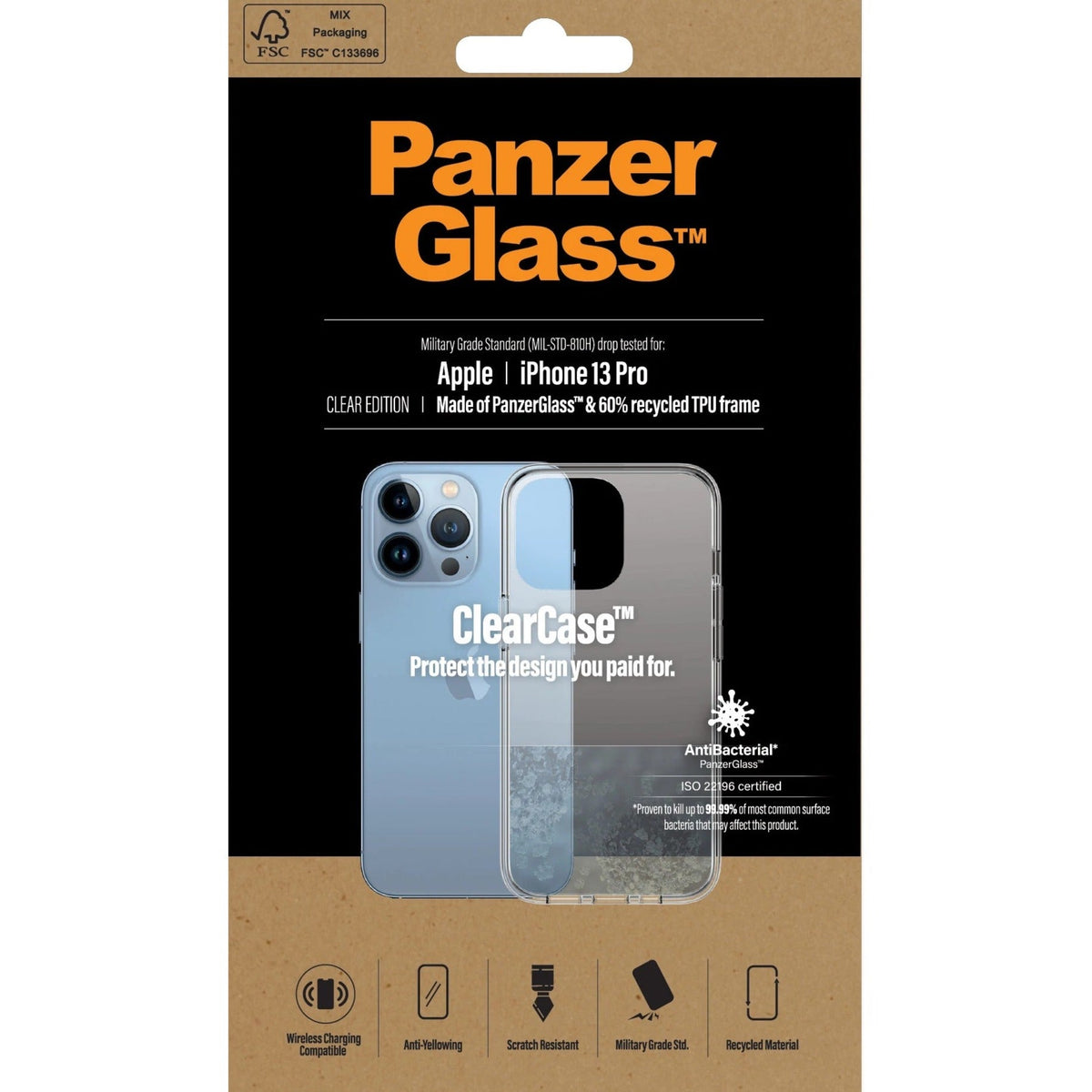 PanzerGlass ClearCase iPhone 13 Pro
