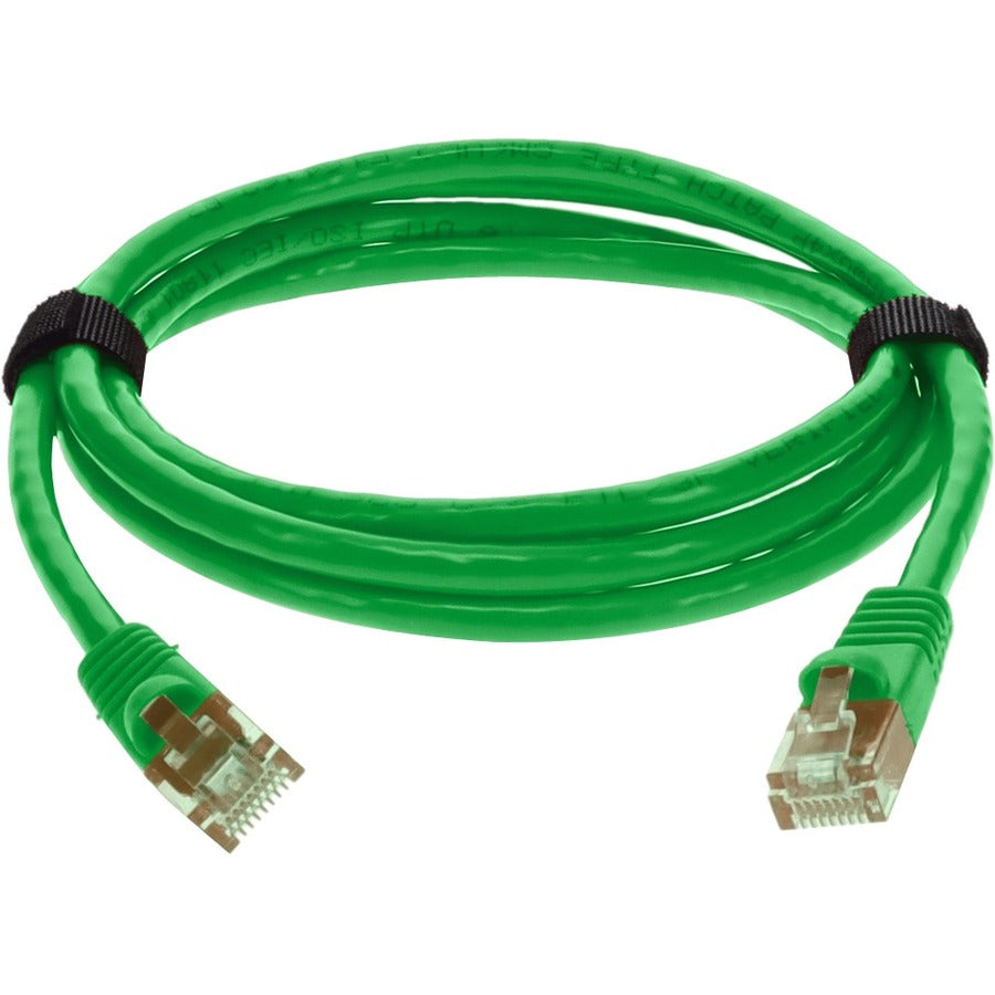AddOn 7ft RJ-45 (Male) to RJ-45 (Male) Green Cat6 Straight UTP PVC Copper Patch Cable