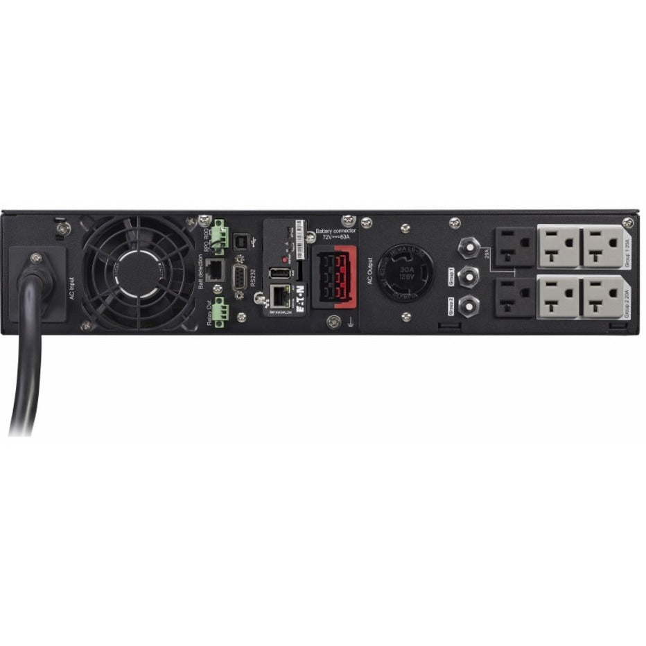 Eaton 5PX G2 3000VA 3000W 120V Line-Interactive UPS - 6 NEMA 5-20R 1 L5-30R Outlets Cybersecure Network Card Included Extended Run 2U Rack/Tower