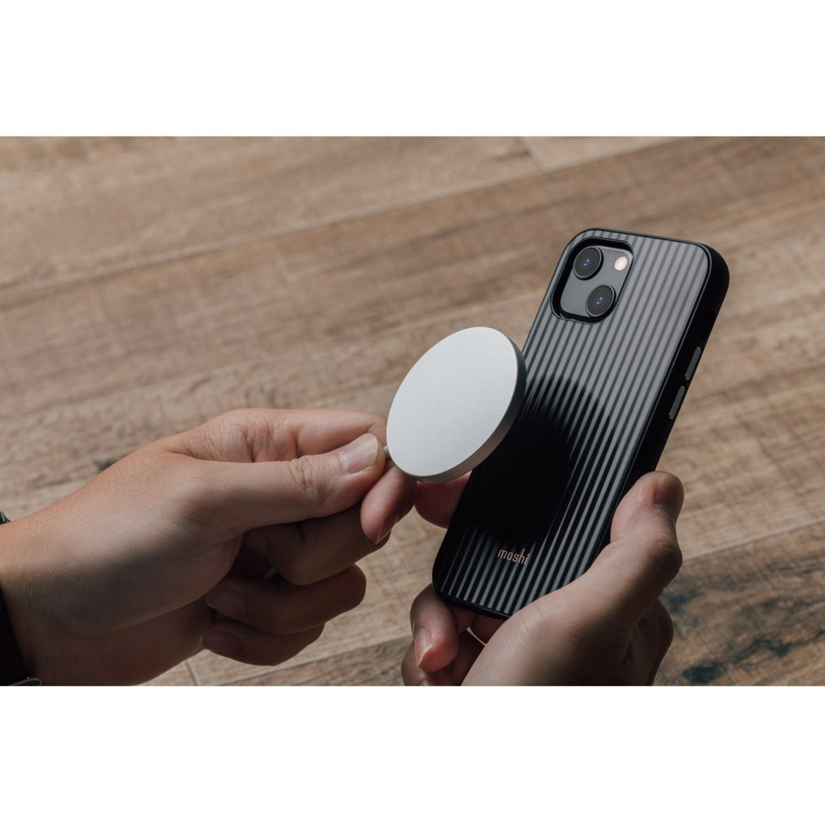 Moshi Arx Slim Hardshell Case Mirage Black for iPhone 13 mini