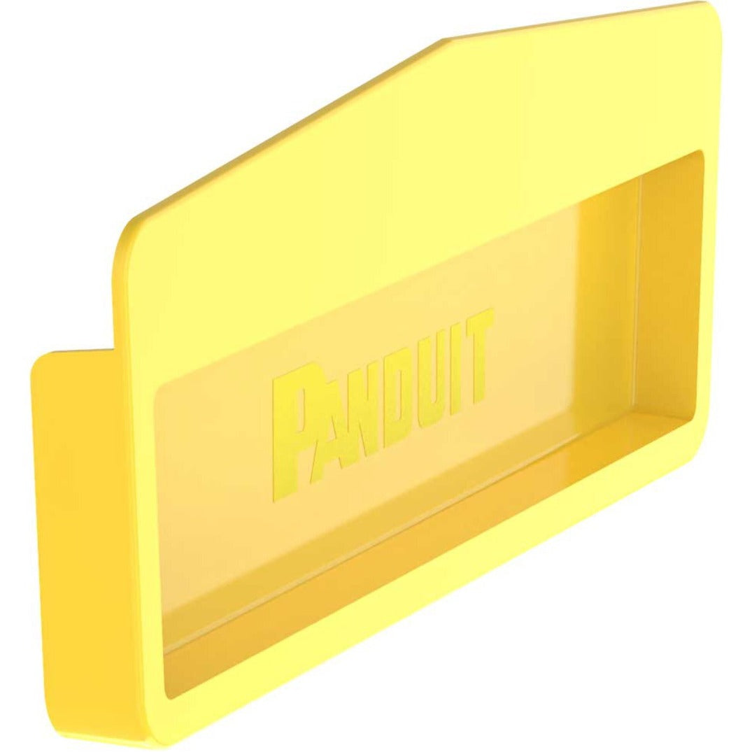 Panduit FiberRunner® End Cap 12x4 Yellow