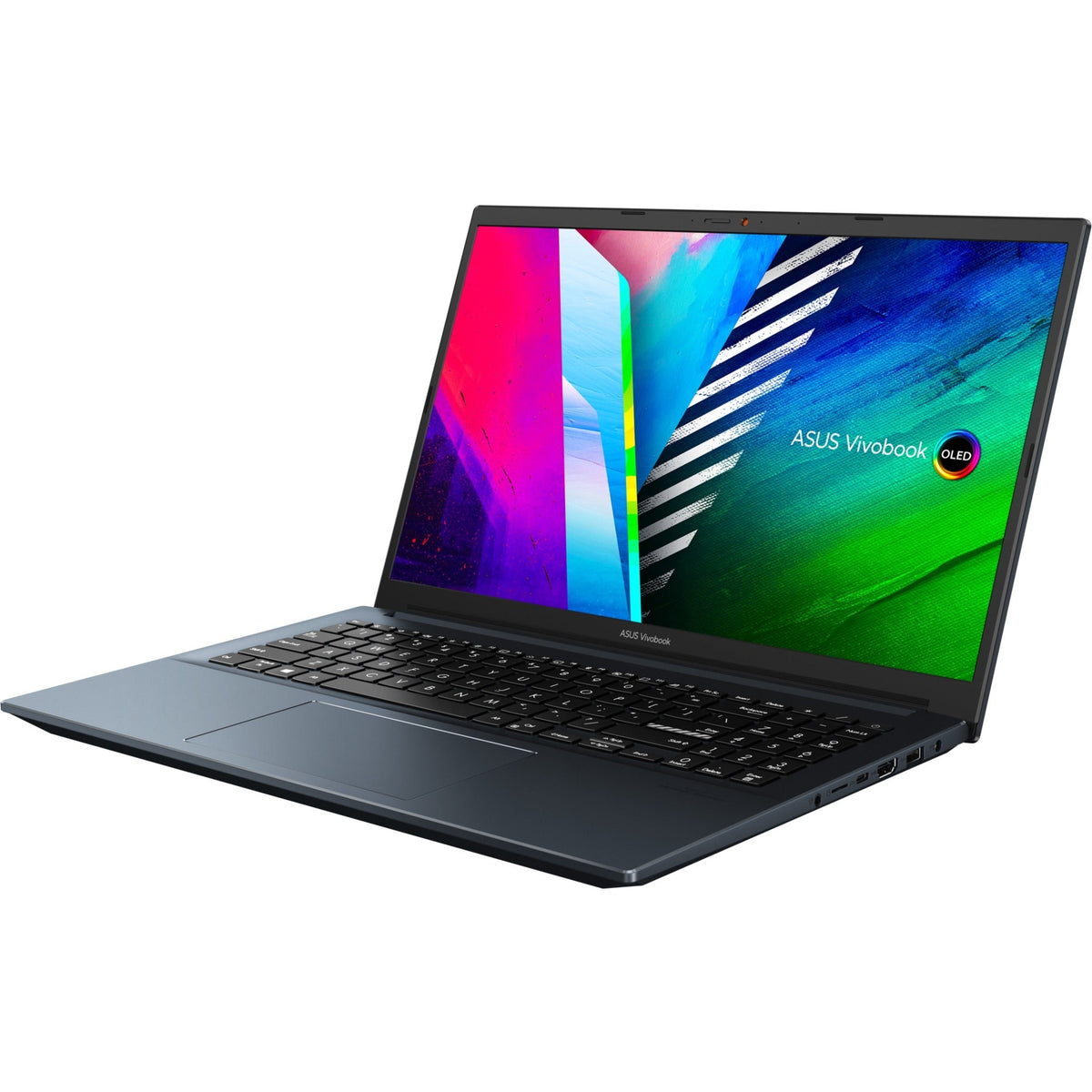 Asus Vivobook Pro 15 OLED M3500 M3500QC-DS71 15.6" Notebook - Full HD - 1920 x 1080 - AMD Ryzen 7 5800H Octa-core (8 Core) 3.20 GHz - 16 GB Total RAM - 512 GB SSD - Quiet Blue