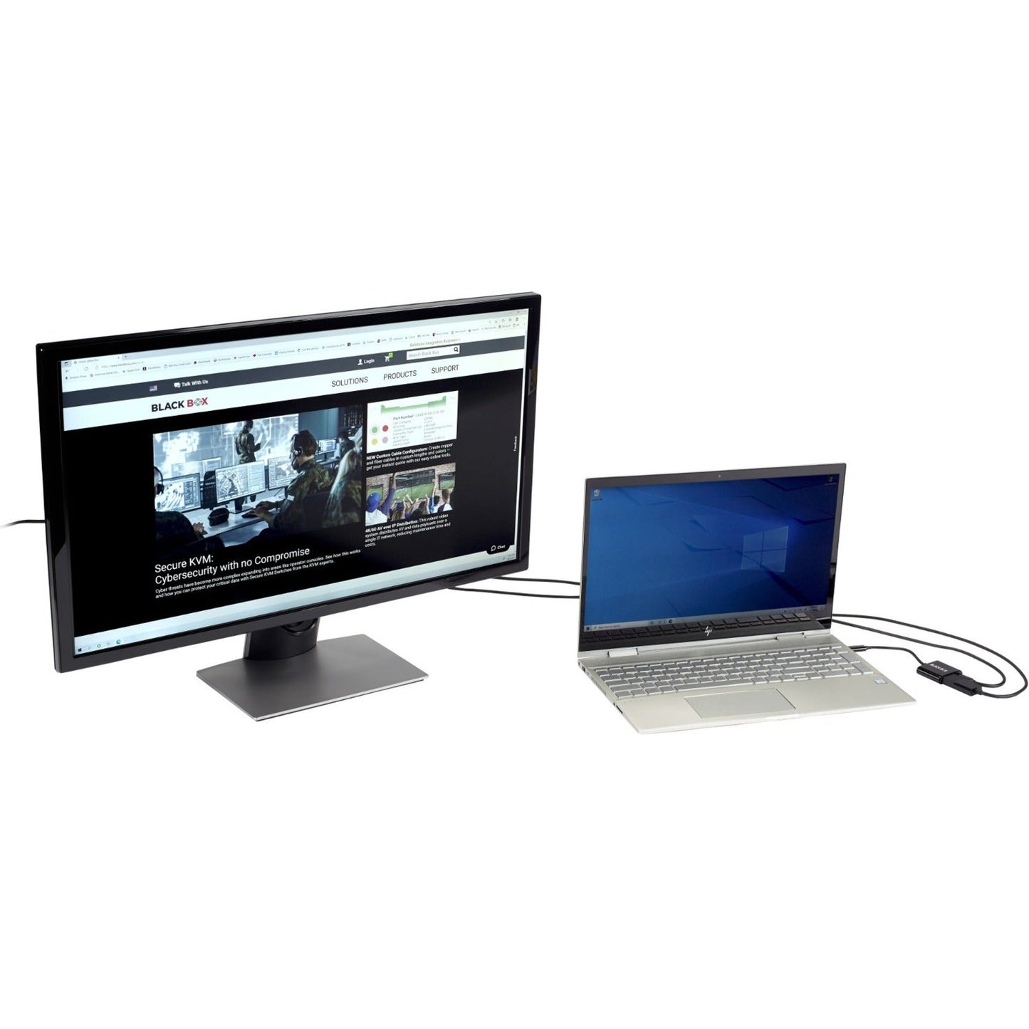 Black Box USB-C to DisplayPort Adapter with 60W Power Delivery 4K60 HDR