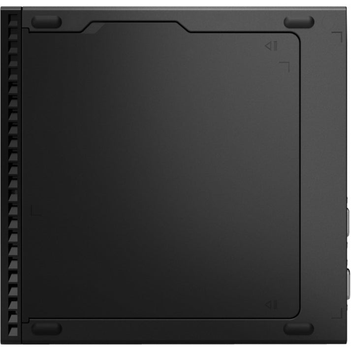 Lenovo ThinkCentre M75q Gen 2 11JN002PUS Desktop Computer - AMD Ryzen 5 PRO 5650GE Hexa-core (6 Core) 3.40 GHz - 8 GB RAM DDR4 SDRAM - 256 GB NVMe M.2 PCI Express PCI Express NVMe SSD - Tiny - Black