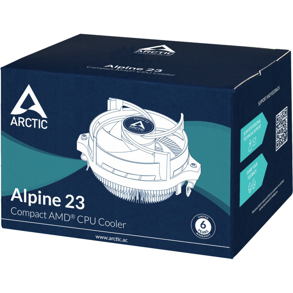 Arctic Compact AMD CPU-Cooler