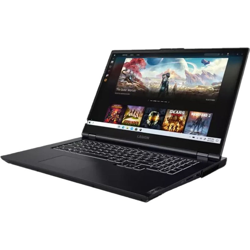 Lenovo Legion 5 17ITH6 82JN0021US 17.3" Gaming Notebook - Full HD - 1920 x 1080 - Intel Core i7 11th Gen i7-11800H Octa-core (8 Core) 2.30 GHz - 16 GB Total RAM - 1 TB SSD - Phantom Blue Shadow Black