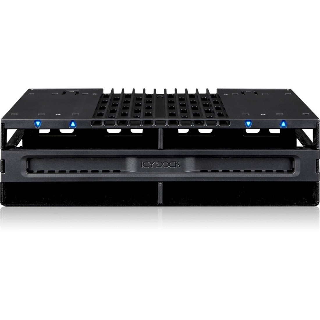 Icy Dock FlexiDOCK MB024SP-B Drive Enclosure 12Gb/s SAS SATA/600 - Serial ATA/600 Host Interface External - Black