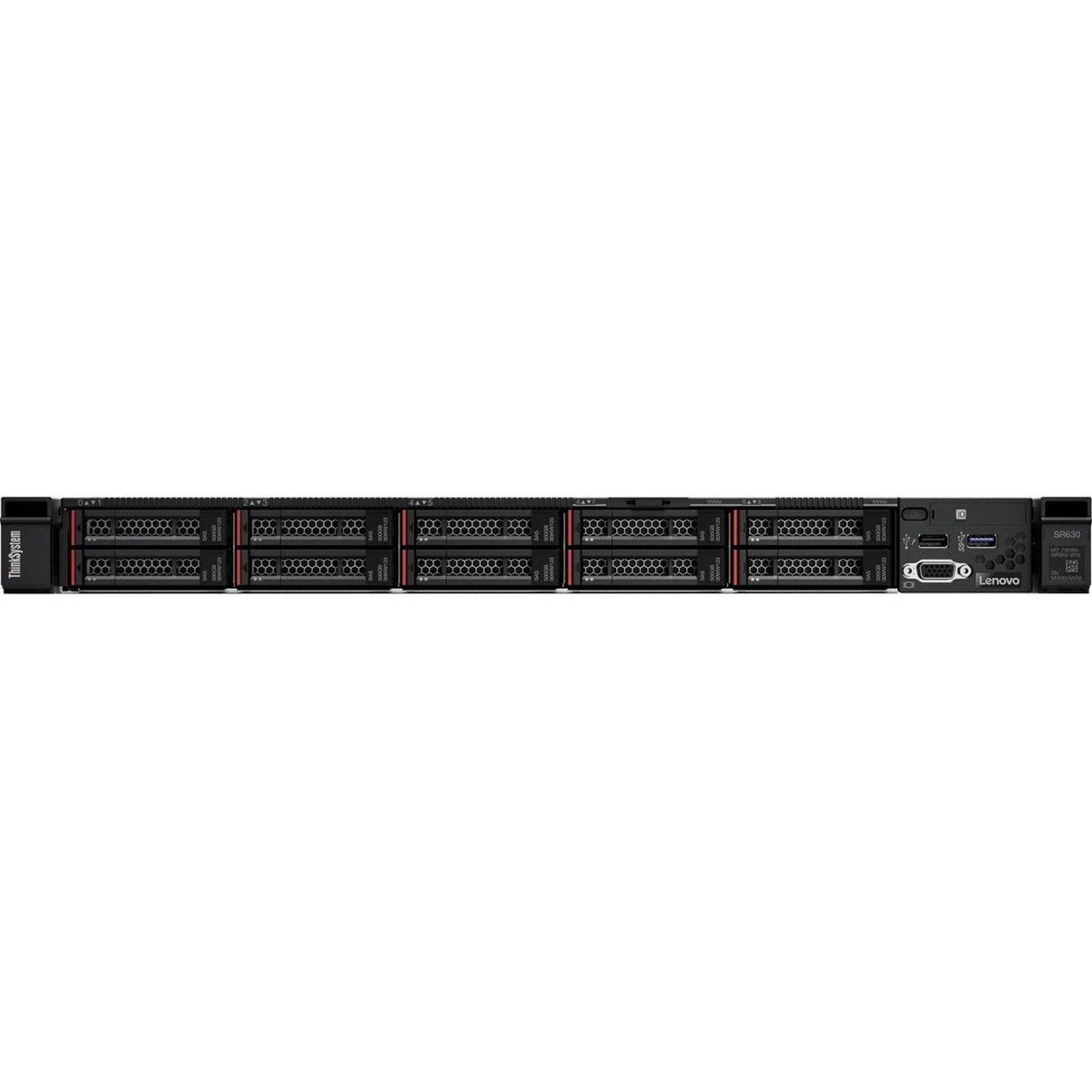 Lenovo ThinkSystem SR630 7X02A0H9NA 1U Rack Server - 1 x Intel Xeon Gold 5218 2.30 GHz - 32 GB RAM - Serial ATA/600 12Gb/s SAS Controller