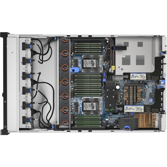 Lenovo ThinkSystem SR650 7X06A0NDNA 2U Rack Server - 1 x Intel Xeon Silver 4208 2.10 GHz - 32 GB RAM - 12Gb/s SAS Serial ATA/600 Controller