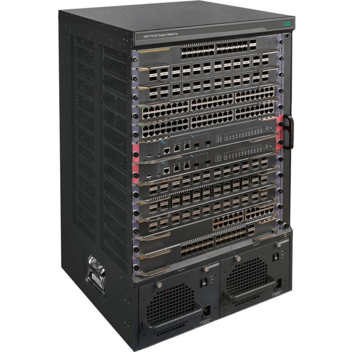 HPE FlexNetwork 7510X PoE Ethernet Switch 6 Slots Chassis