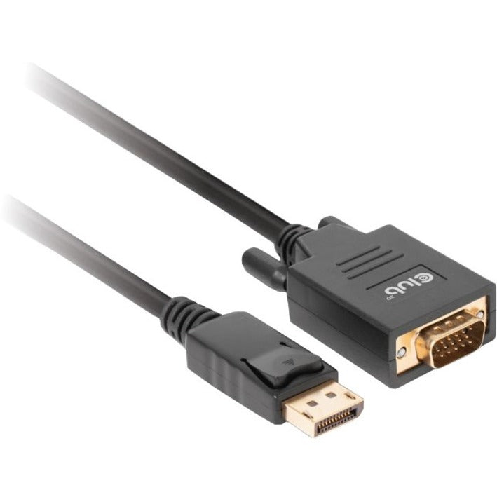 Club 3D DisplayPort to VGA Cable M/M 2m/6.56ft 28AWG