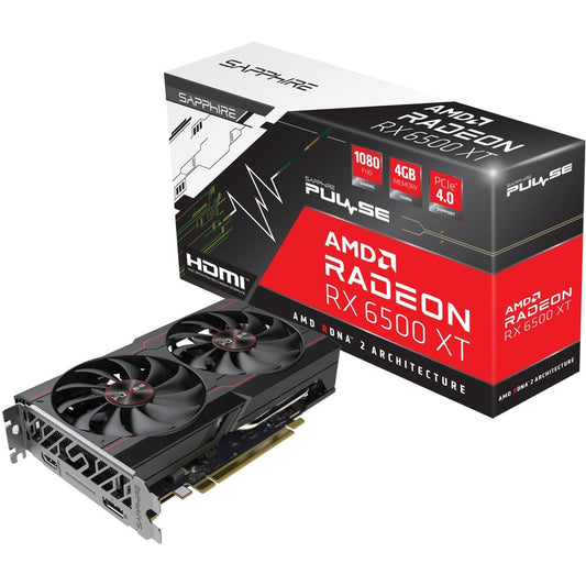 Sapphire AMD Radeon RX 6500 XT Graphic Card - 4 GB GDDR6