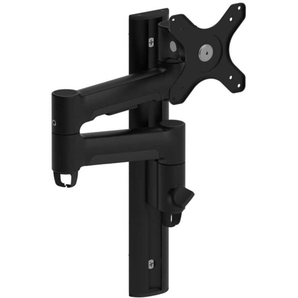 Atdec AWMS-46W35 Wall Mount for Monitor Flat Panel Display Curved Screen Display - Black