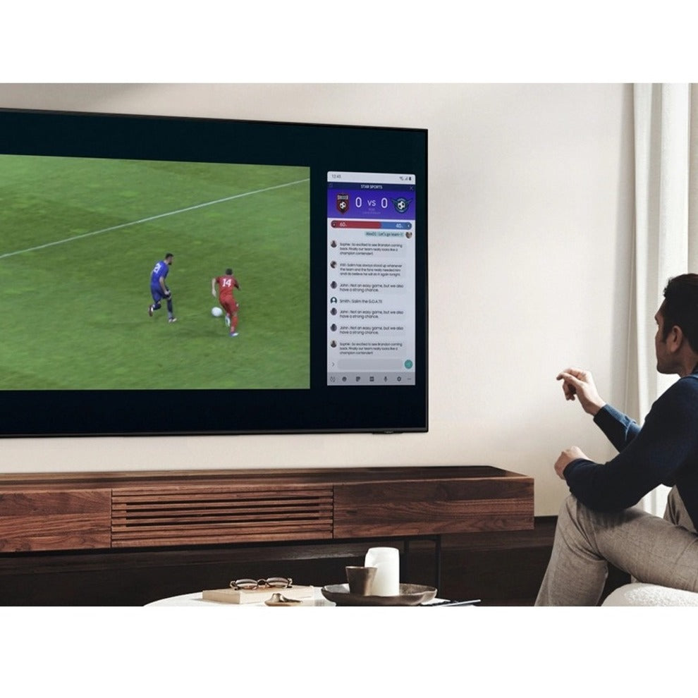 Samsung QN800B QN85QN800BF 84.5" Smart LED-LCD TV - 8K UHD - Stainless Steel Sand Black