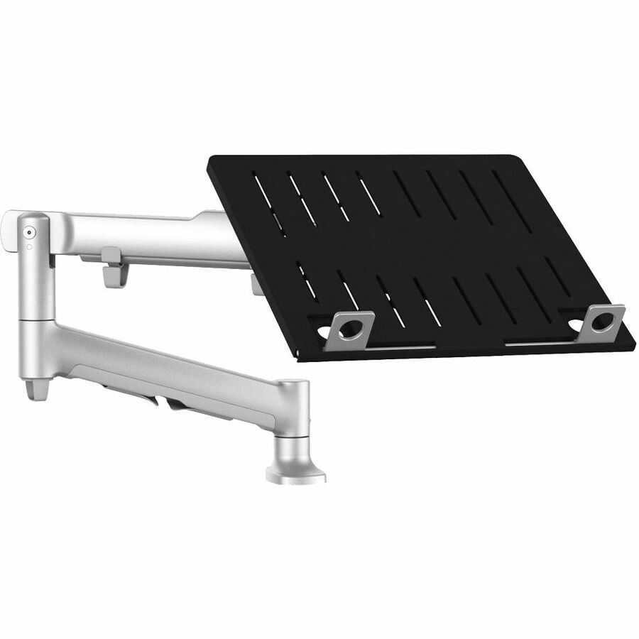 Atdec Mounting Arm for Notebook Flat Panel Display Monitor - Silver Black