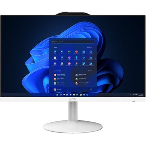 MSI PRO AP242 12M-058US All-in-One Computer - Intel Core i5 12th Gen i5-12400 Hexa-core (6 Core) - 8 GB RAM DDR4 SDRAM - 500 GB M.2 PCI Express NVMe SSD - 23.8" Full HD 1920 x 1080 - Desktop - White