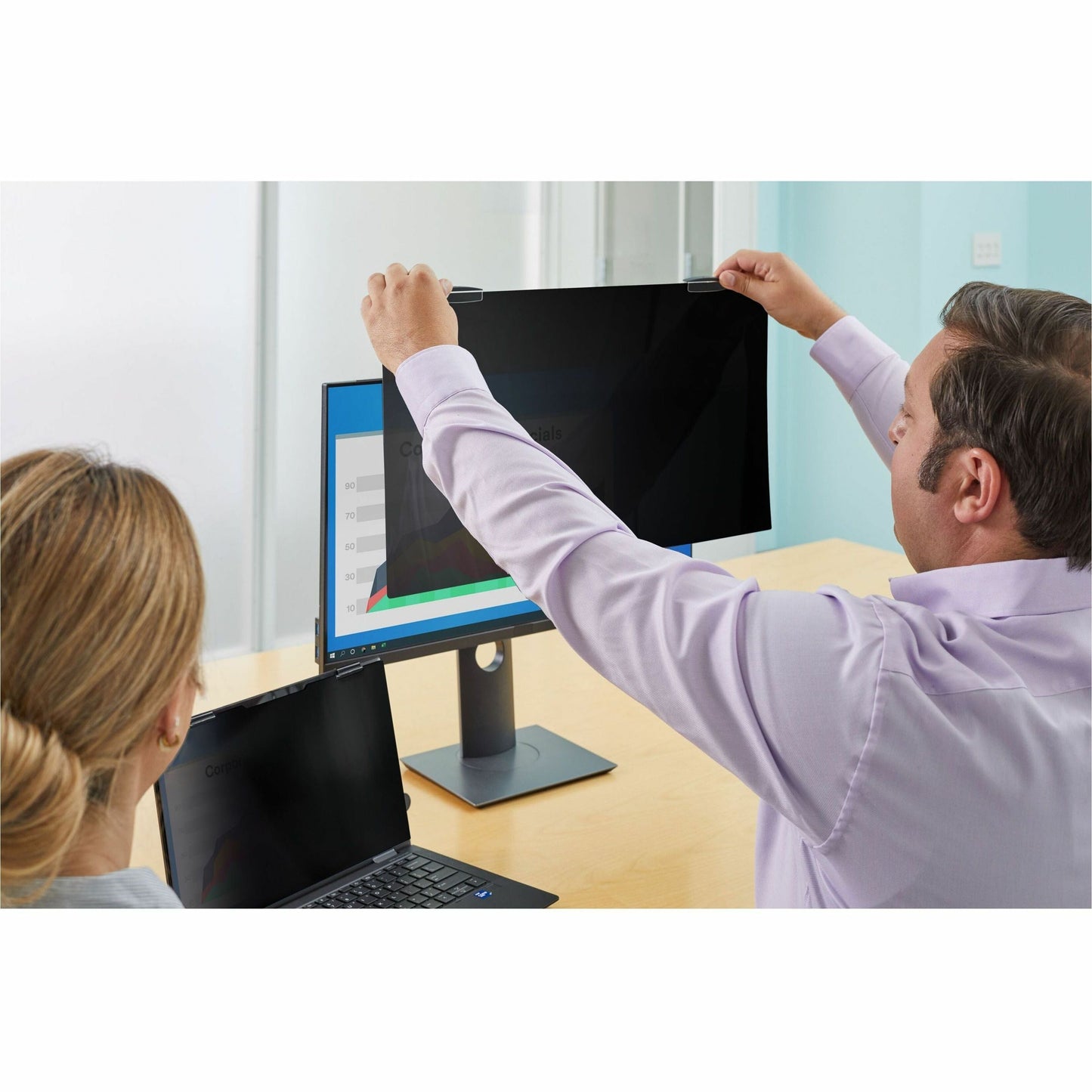 3M™ Privacy Filter for 25in Full Screen Monitor with 3M™ COMPLY™ Magnetic Attach 16:9 PF250W9EM