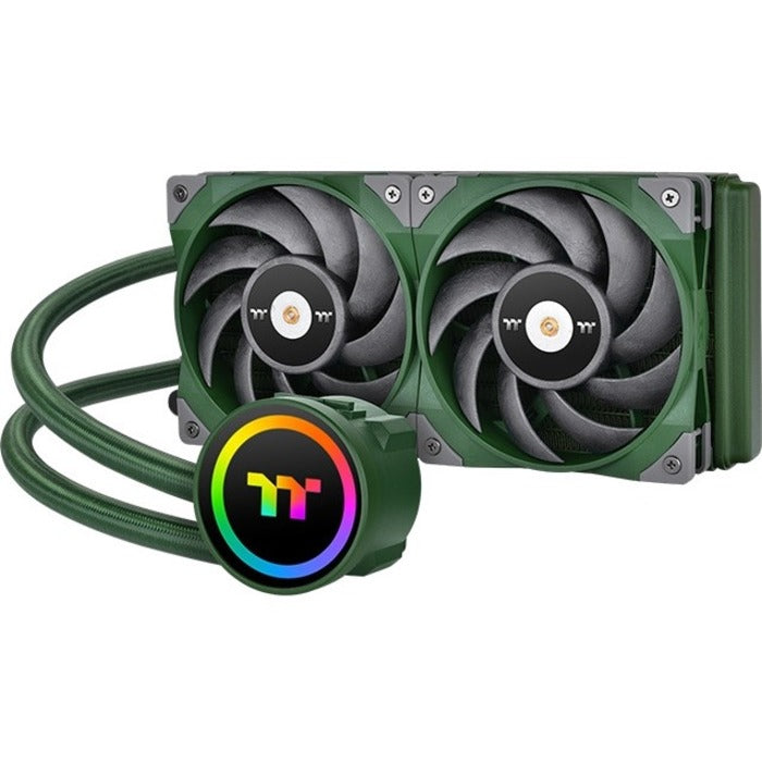 Thermaltake TOUGHLIQUID 240 ARGB Sync Racing Green All-In-One Liquid Cooler
