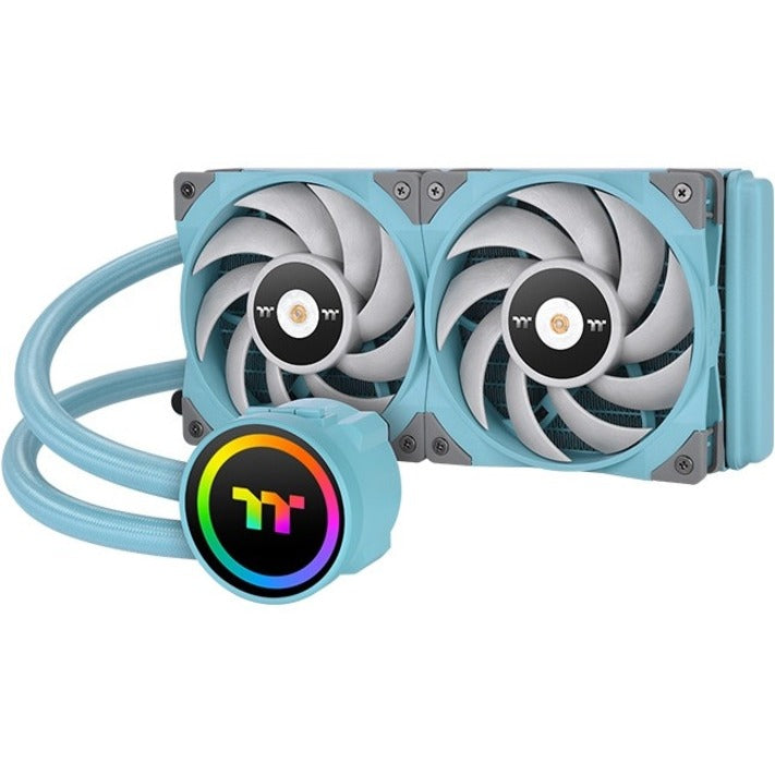 Thermaltake TOUGHLIQUID 240 ARGB Sync Turquoise All-In-One Liquid Cooler
