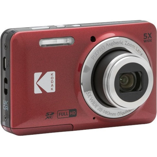 Kodak PIXPRO FZ55 16.4 Megapixel Compact Camera - Red
