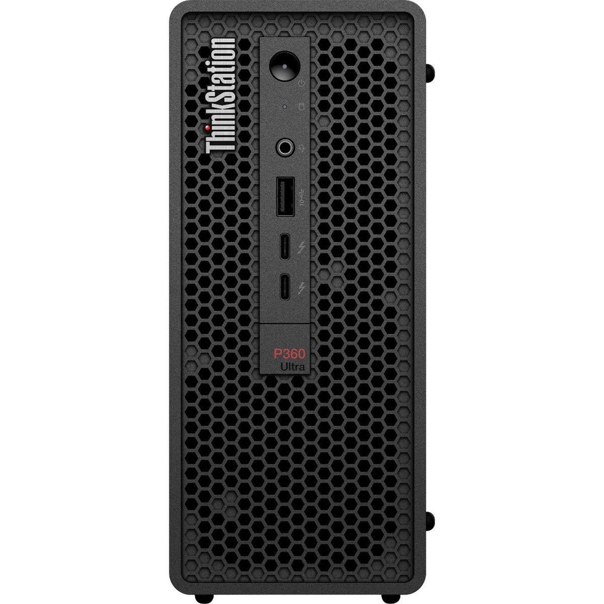 Lenovo ThinkStation P360 Ultra 30G1000QUS Workstation - 1 x Intel Core i5 Hexa-core (6 Core) i5-12400T 12th Gen 1.80 GHz - 32 GB DDR5 SDRAM RAM - 1 TB SSD - Ultra Small