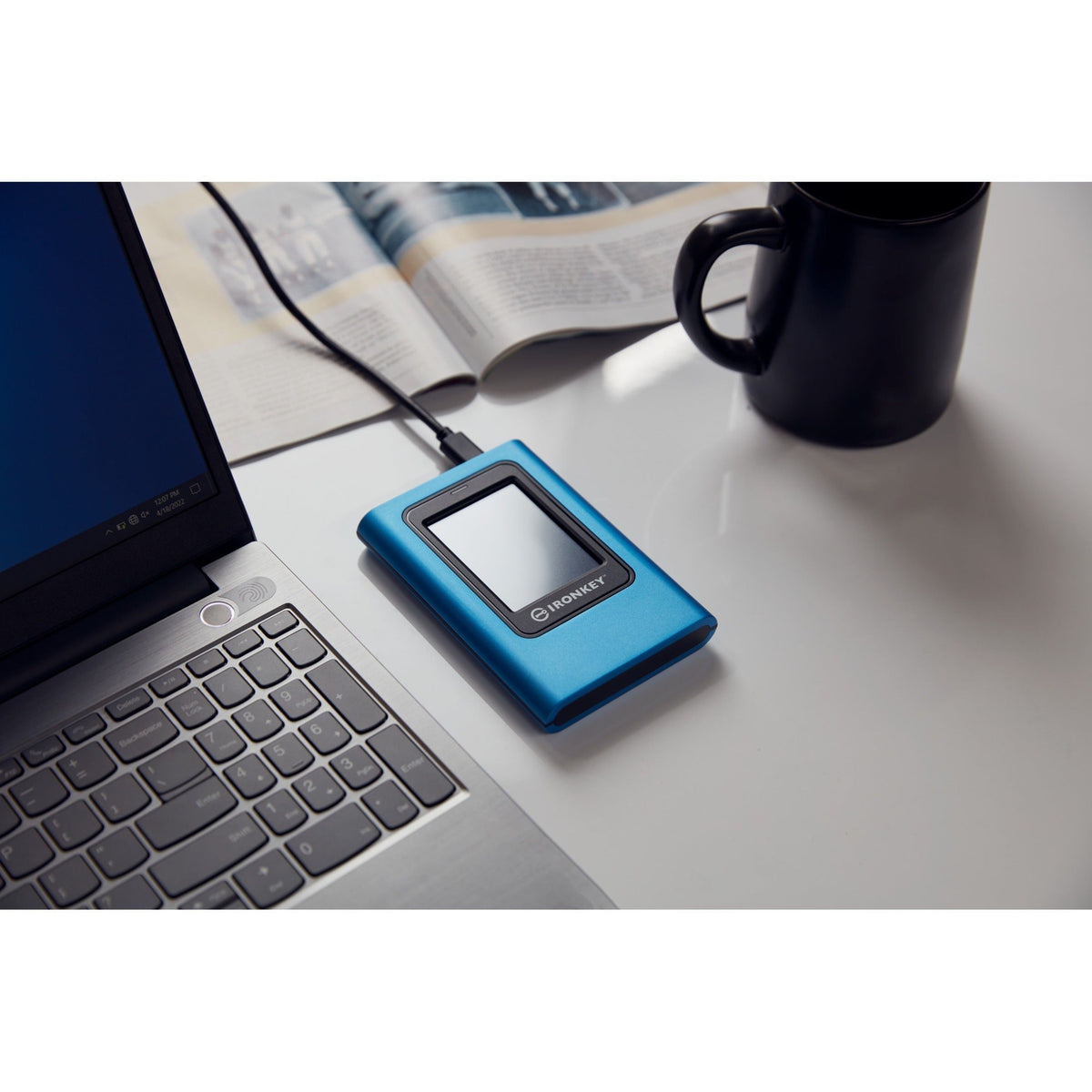 Kingston Vault Privacy 80 IKVP80ES/1920G 1.88 TB Portable Solid State Drive - External