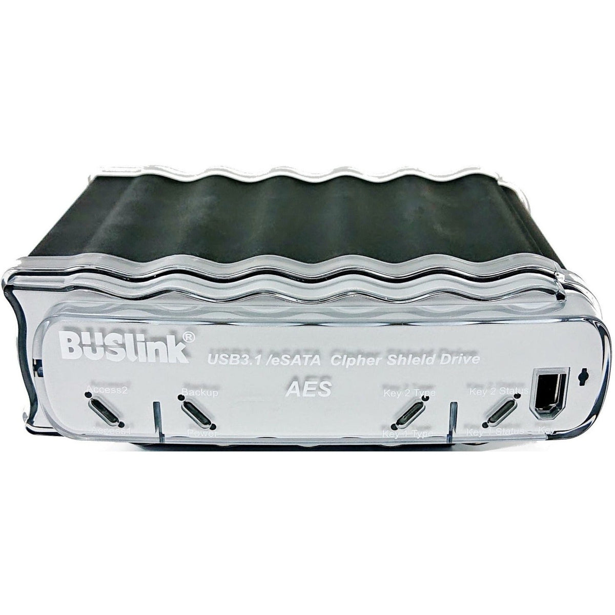 Buslink CipherShield CDSX-4TSDG2 4 TB Portable Solid State Drive - 2.5" External - eSATA - TAA Compliant