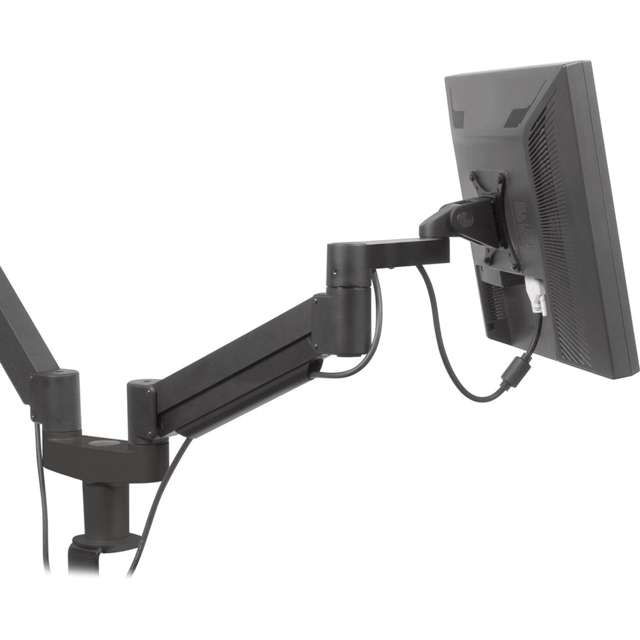Innovative Mounting Arm for Monitor - Black - TAA Compliant