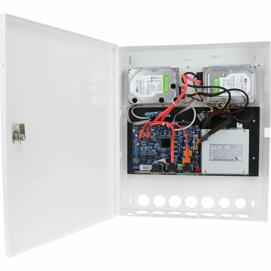 Speco 32 Channel Facial Recognition Wall Mount NVR - 32 TB HDD