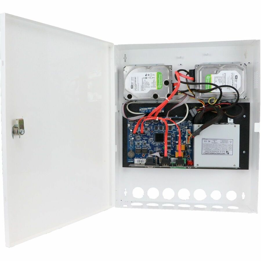Speco 32 Channel Facial Recognition Wall Mount NVR - 8 TB HDD