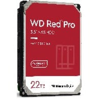 Western Digital Red Pro WD221KFGX 22 TB Hard Drive - 3.5" Internal - SATA (SATA/600) - Conventional Magnetic Recording (CMR) Method