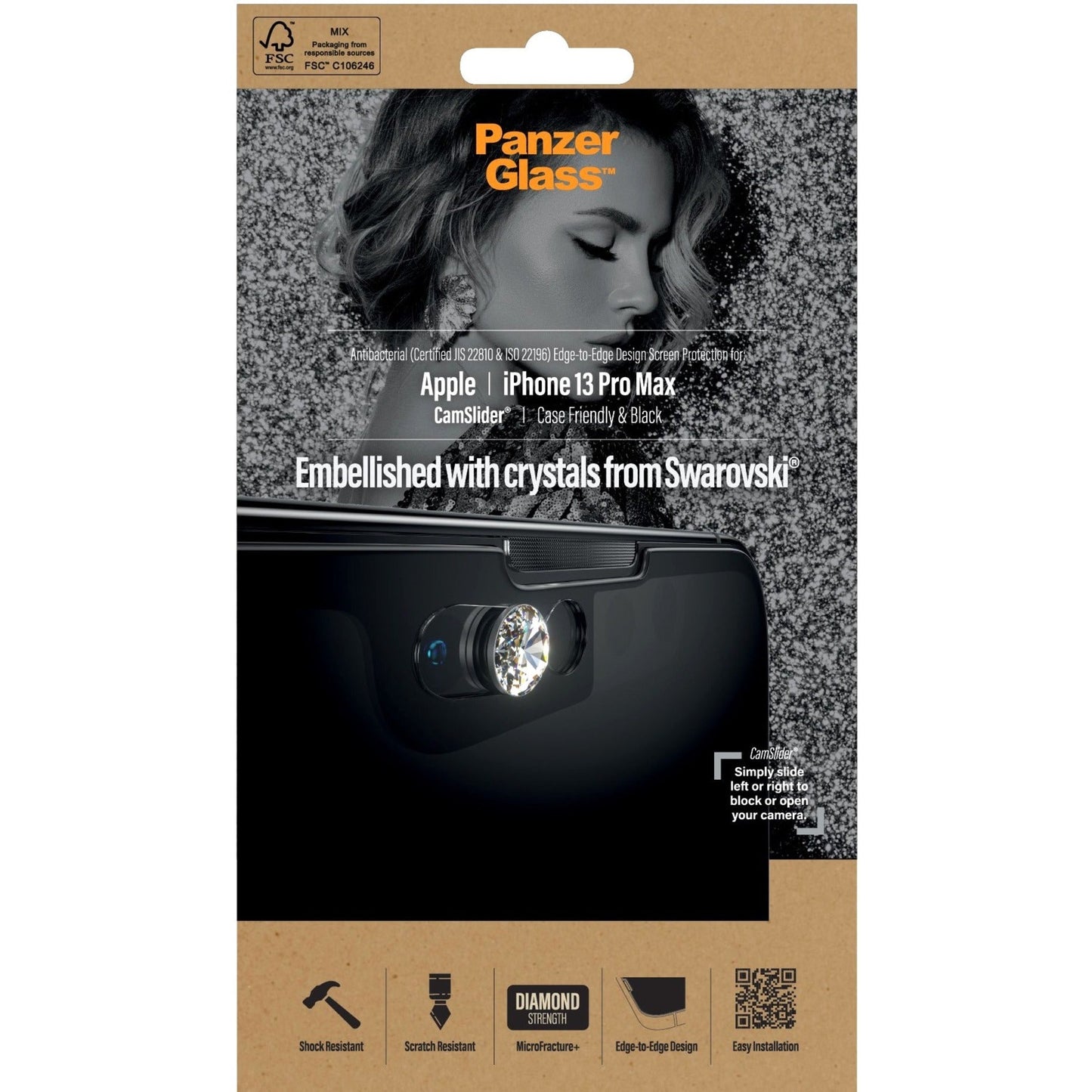 PanzerGlass Original Screen Protector Black