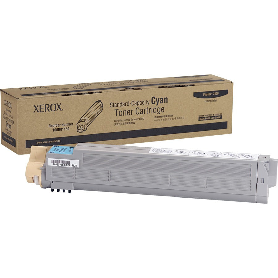 CYAN TONER FOR PHASER 7400 9K