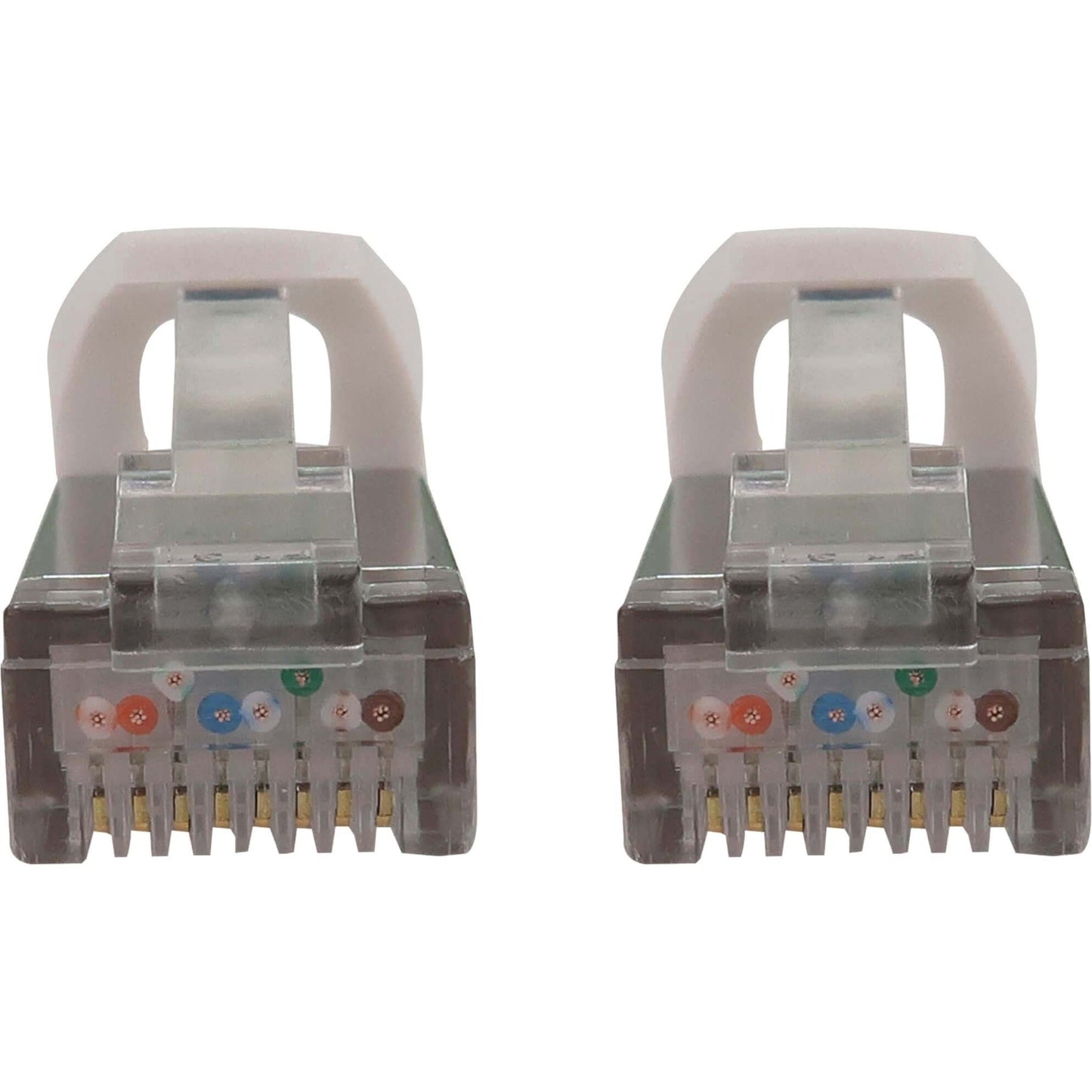 Tripp Lite Cat6a 10G Snagless Shielded Slim STP Ethernet Cable (RJ45 M/M) PoE White 10 ft. (3.1 m)