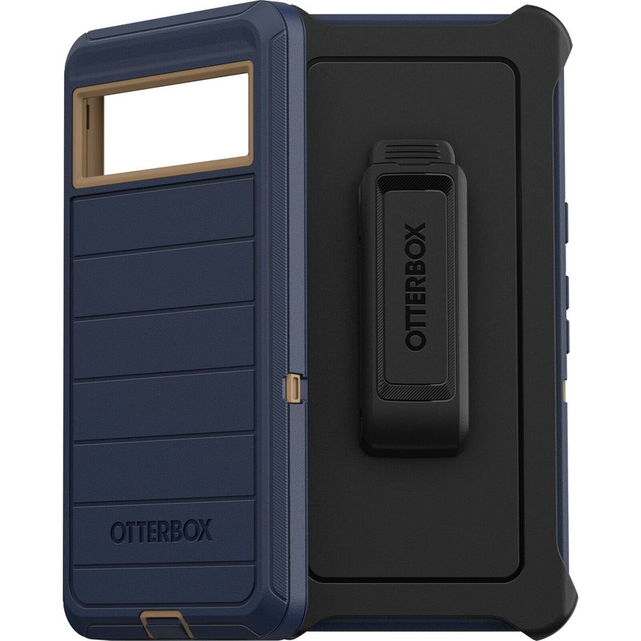 OtterBox Defender Series Pro Rugged Carrying Case (Holster) Google Pixel 7 Smartphone - Blue Suede Shoes