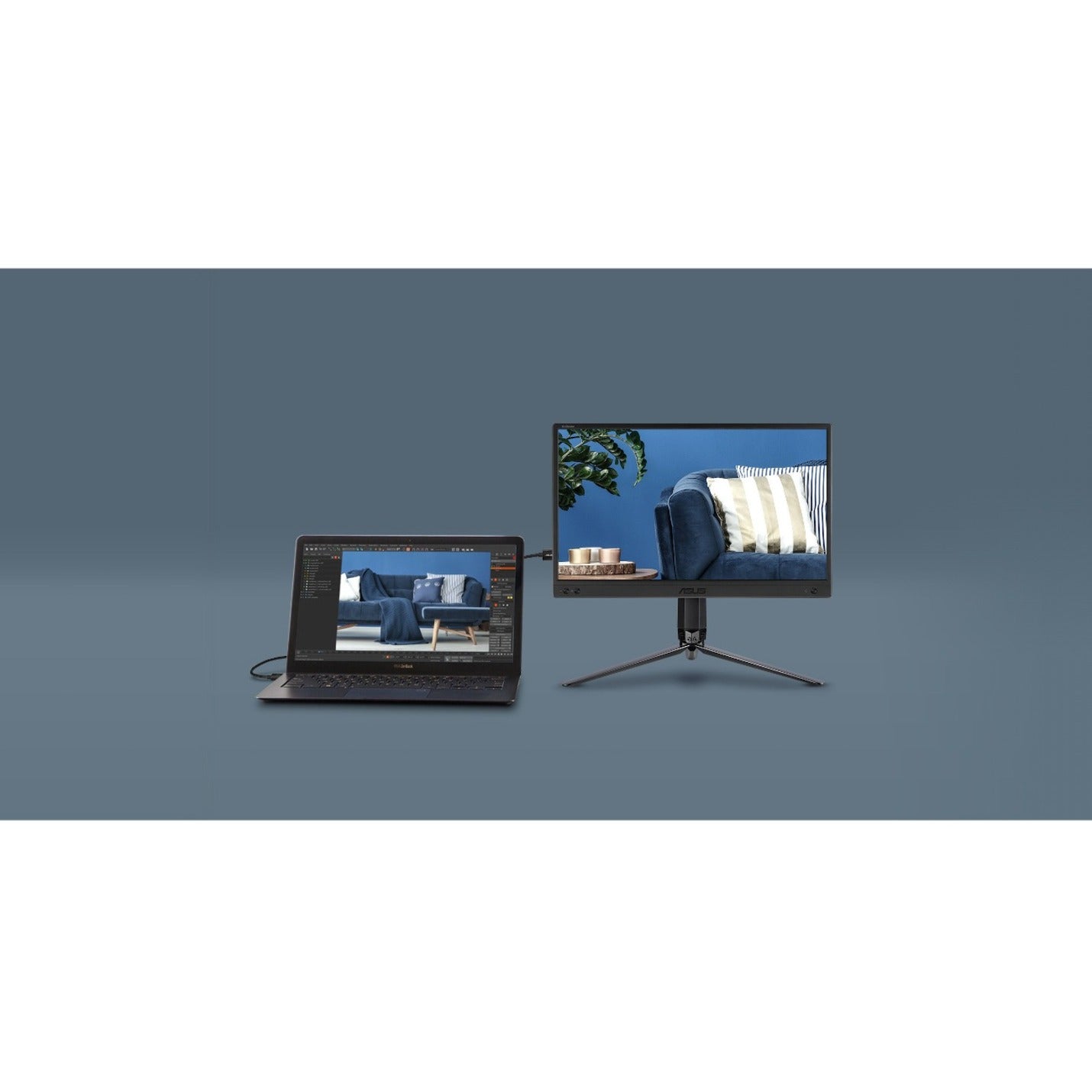 Asus ZenScreen MB166B 15.6" Full HD LCD Monitor - 16:9