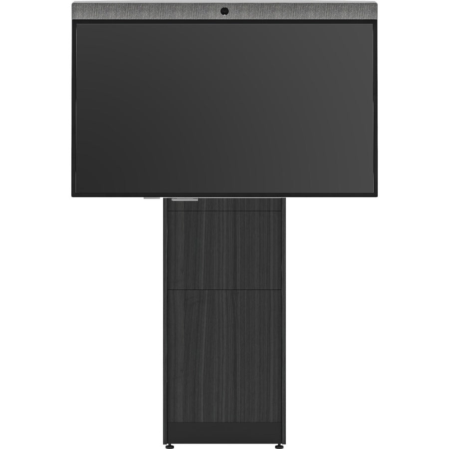 Salamander Designs Wall Mount for Electronic Equipment Computer Cable Display Camera Speaker Video Conference Equipment Peripheral Device - Black Oak Black