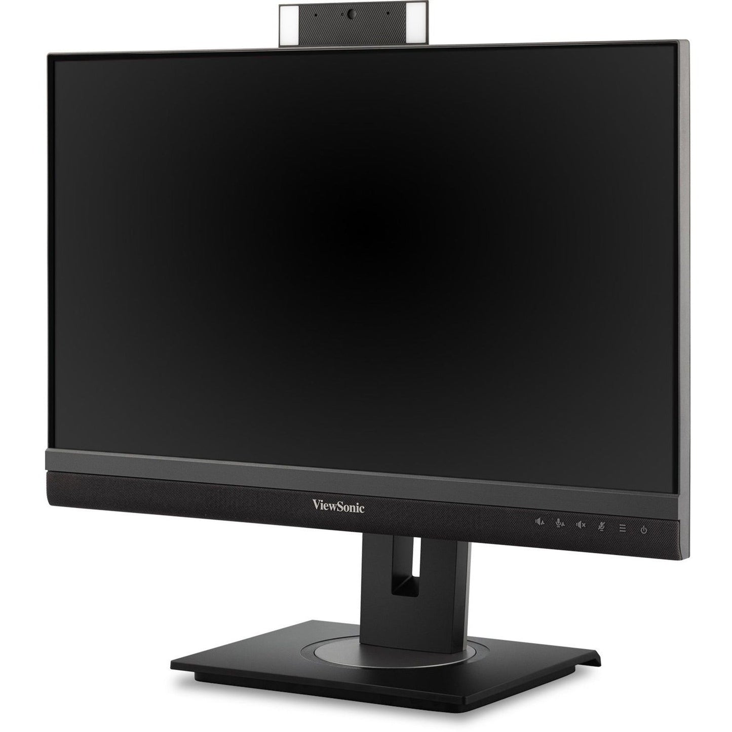 ViewSonic VG2456V 24 Inch 1080p Video Conference Monitor with Webcam 2 Way Powered 90W USB C Docking Built-In Gigabit Ethernet and 40 Degree Tilt Ergonomics for Home and Office