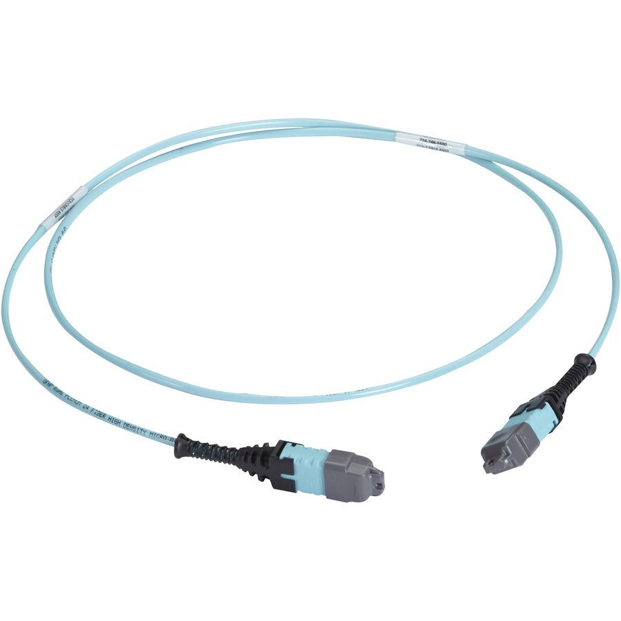 Black Box MTP OM3 Fiber Optic Trunk Cable - Plenum 12-Strand Type A