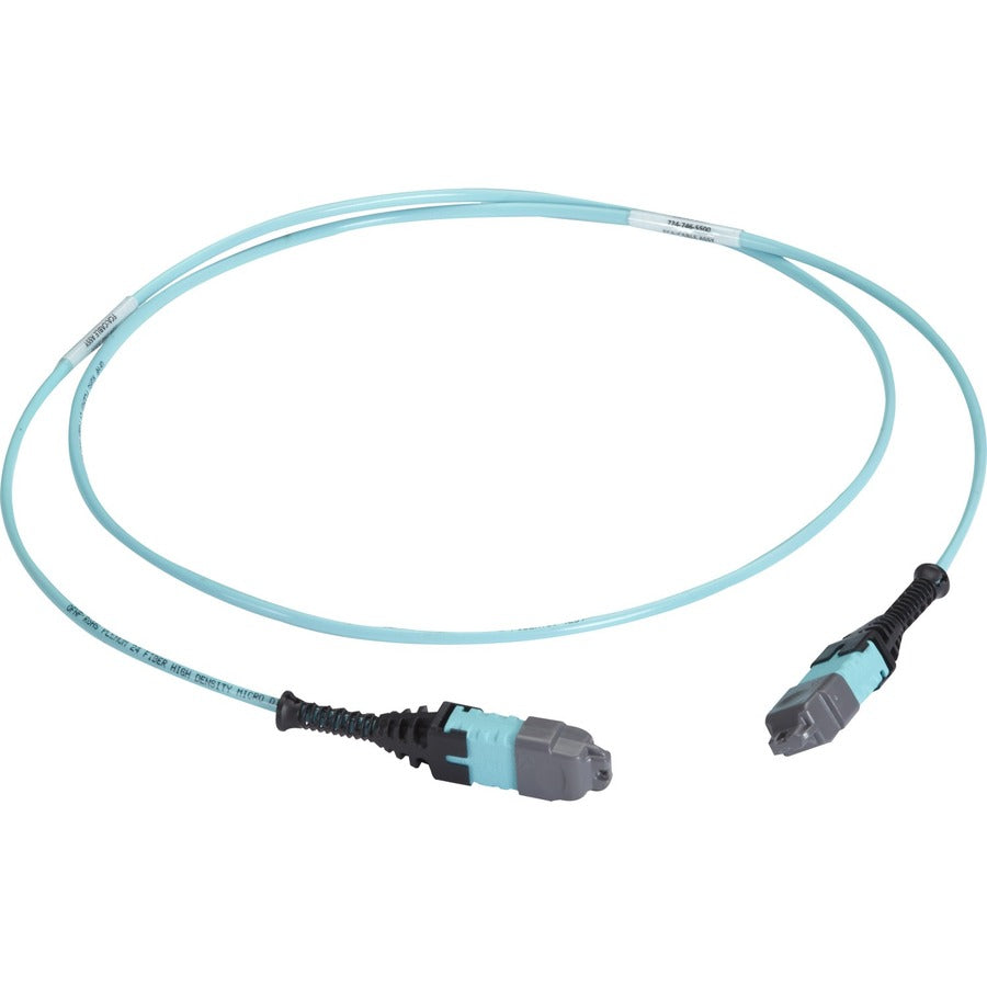 Black Box MTP OM3 Fiber Optic Trunk Cable - Plenum 24-Strand Type A