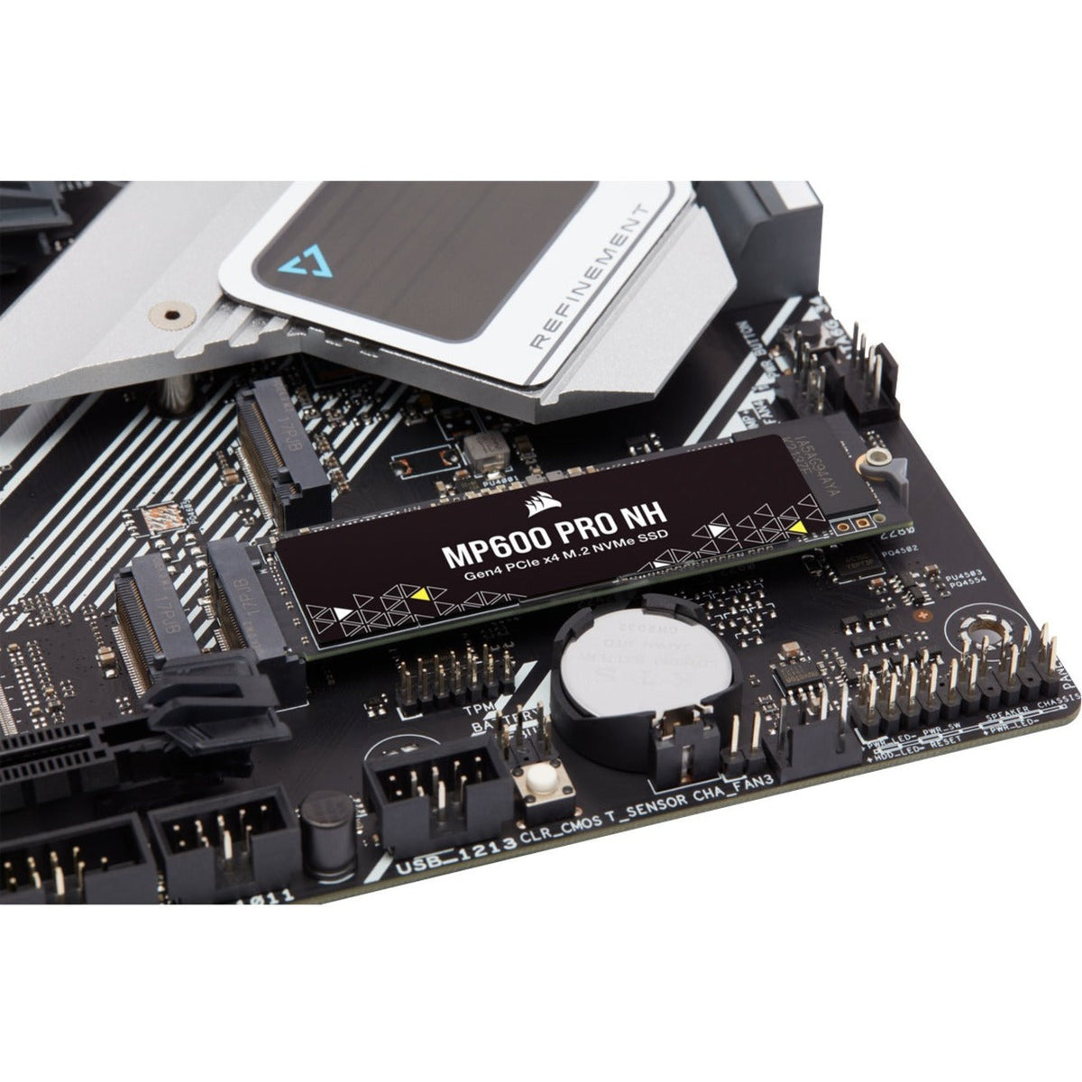 Corsair MP600 PRO NH 2 TB Solid State Drive - M.2 2280 Internal - PCI Express NVMe (PCI Express NVMe 4.0 x4)