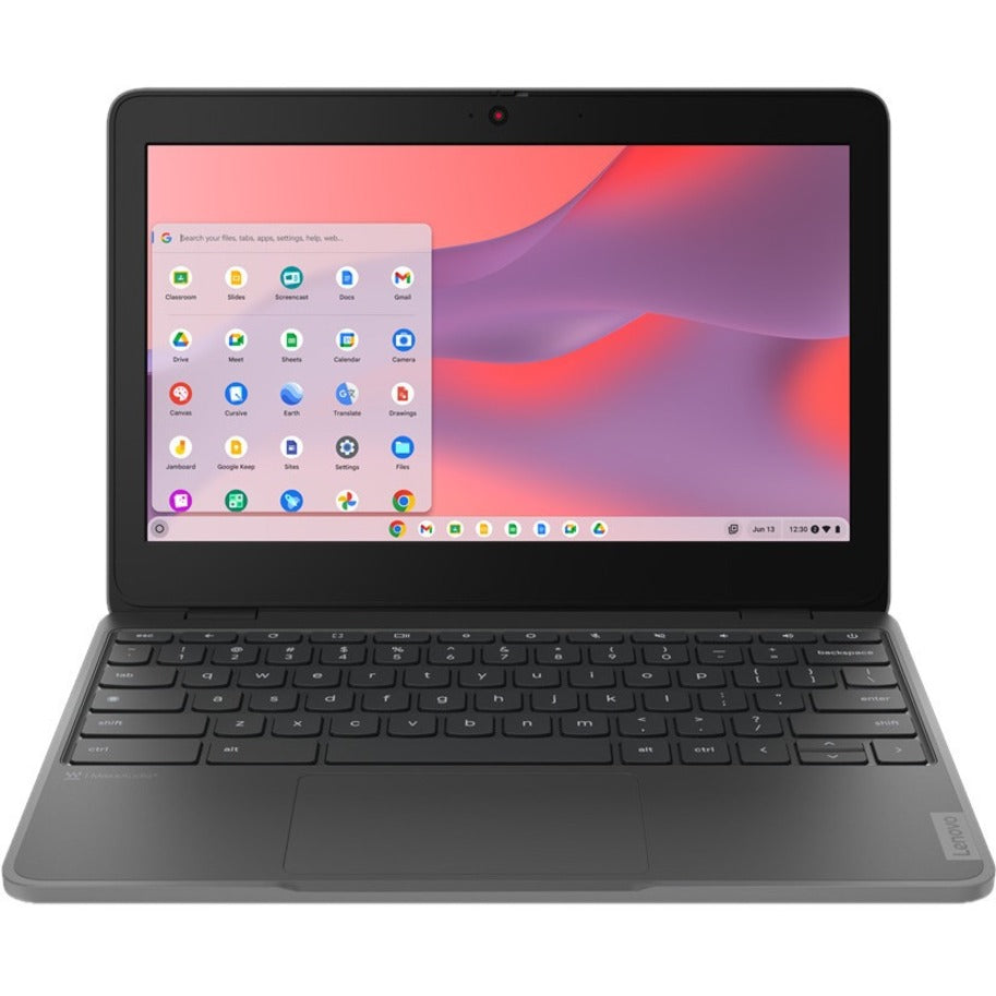 Lenovo 100e Chromebook Gen 4 82W00000US LTE 11.6" Chromebook - HD - 1366 x 768 - Octa-core (ARM Cortex A76 Dual-core (2 Core) 2.05 GHz + Cortex A55 Hexa-core (6 Core) 2 GHz) - 4 GB Total RAM - 4 GB On-board Memory - 32 GB Flash Memory - Graphite Gray