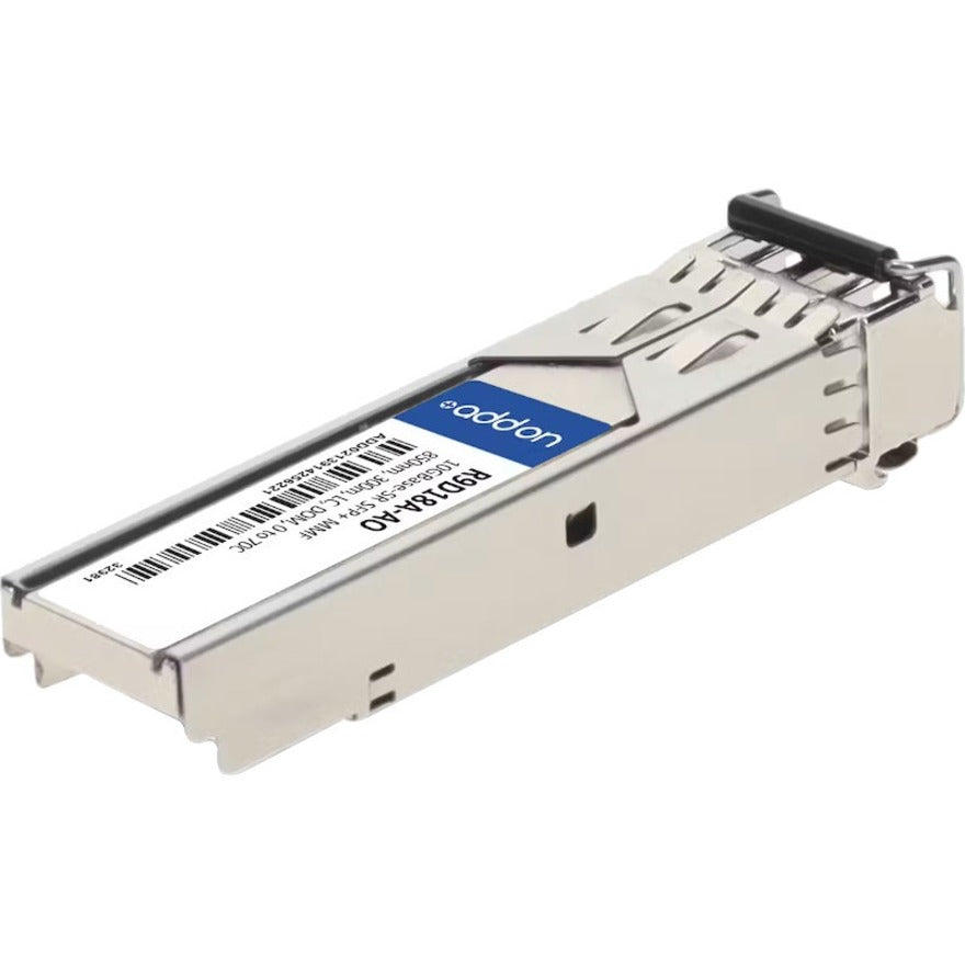 AddOn HP R9D18A Compatible TAA 10GBase-SR SFP+ Transceiver (MMF 850nm 300m LC DOM)