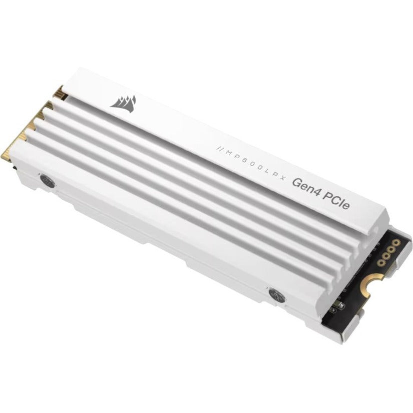Corsair MP600 PRO LPX 2 TB Solid State Drive - M.2 2280 Internal - PCI Express NVMe (PCI Express NVMe 4.0 x4) - White