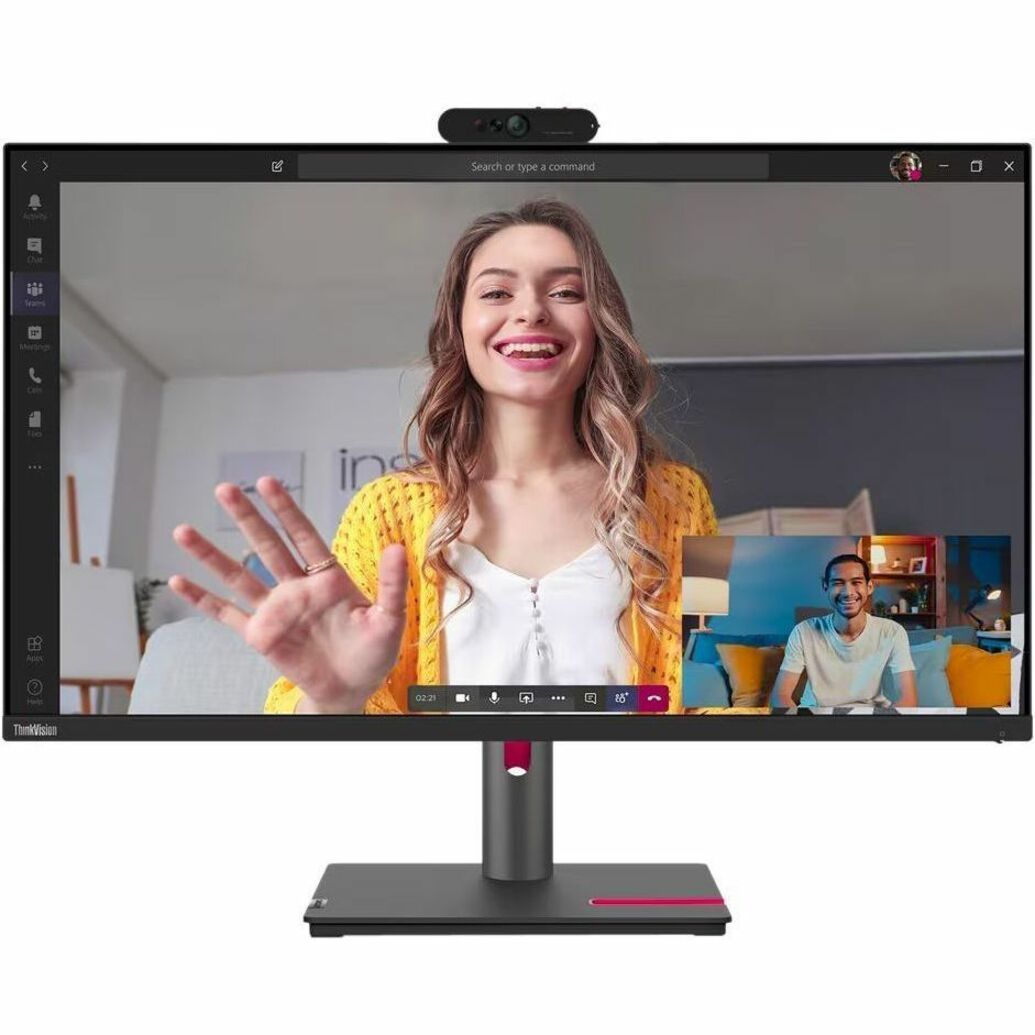 Lenovo ThinkVision P32p-30 31.5" Webcam 4K UHD LED Monitor - 16:9 - Raven Black