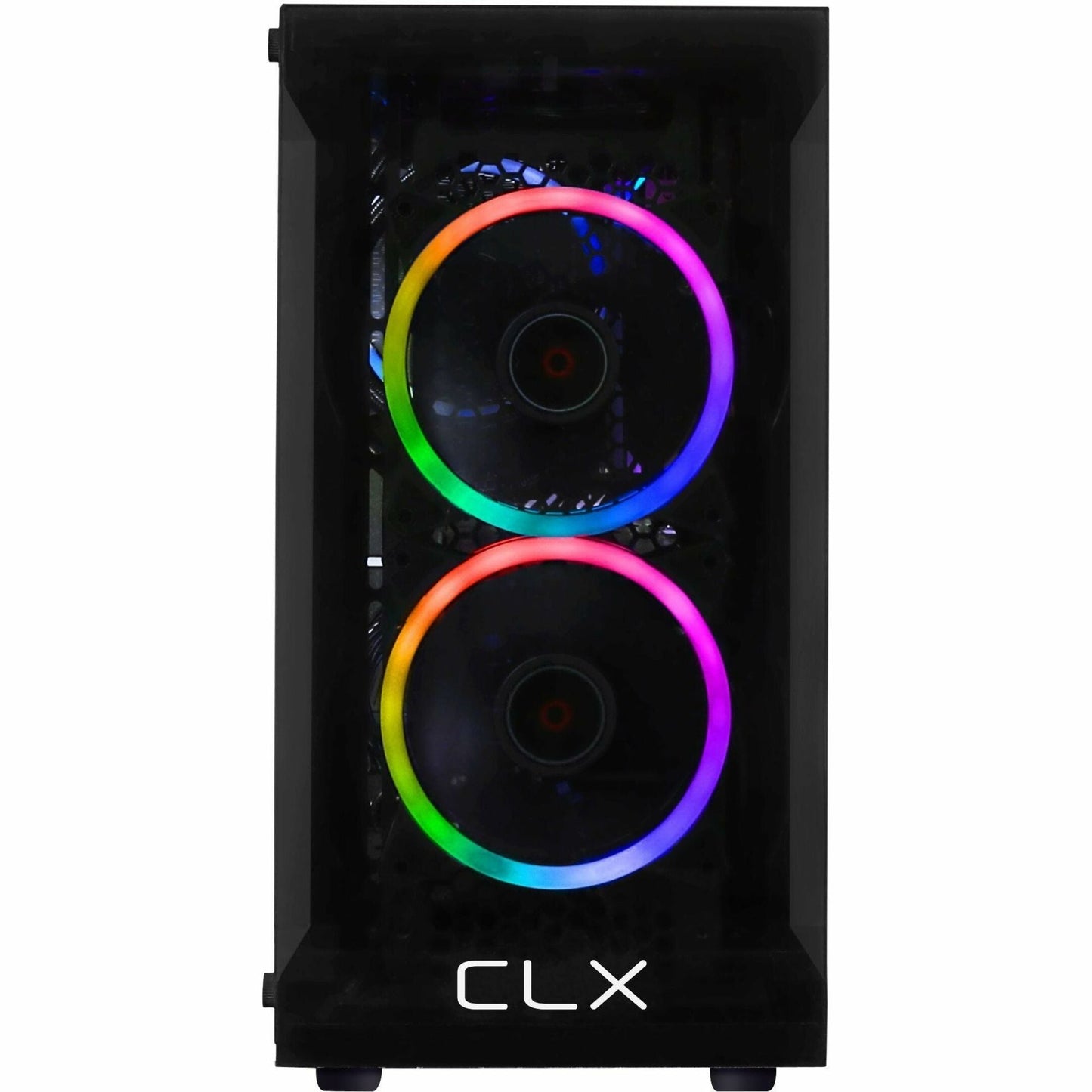 CLX SET TGMSETRXH2519BM Gaming Desktop Computer - AMD Ryzen 7 5700X Octa-core (8 Core) 3.40 GHz - 16 GB RAM DDR4 SDRAM - 2 TB HDD - 500 GB M.2 PCI Express NVMe SSD - Micro Tower - Black