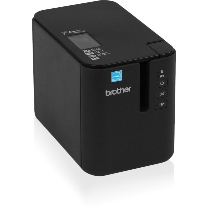 Brother P-touch PTP900C Desktop Thermal Transfer Printer - Monochrome - Label Print - USB - Serial - With Cutter